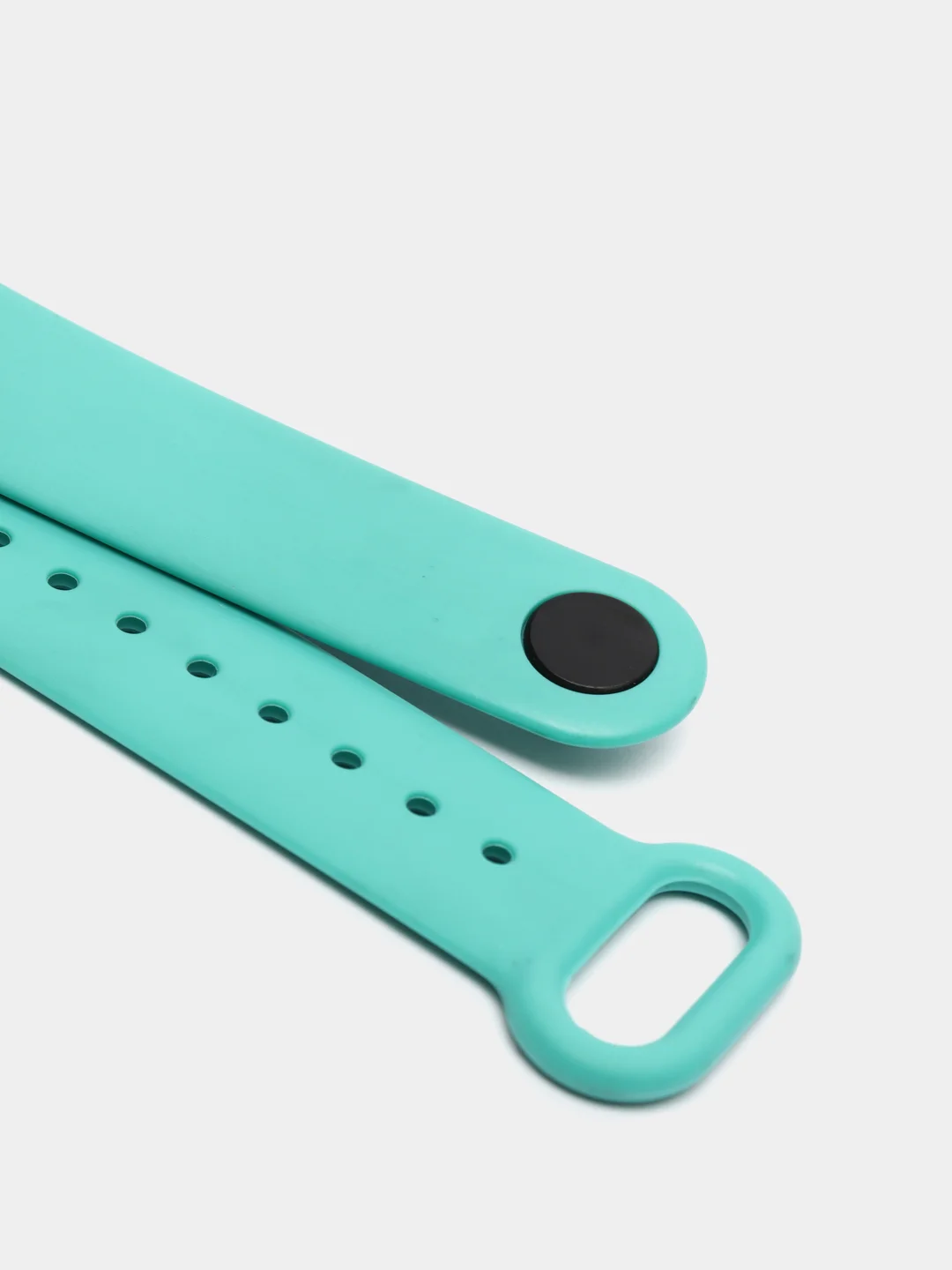 Бирюзовый силиконовый ремешок для Xiaomi Mi Band 3, Mi Band 4, Сяоми Ми бэнд 3,4