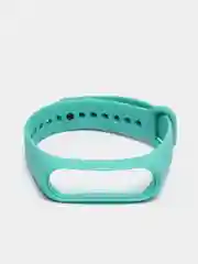 Бирюзовый силиконовый ремешок для Xiaomi Mi Band 3, Mi Band 4, Сяоми Ми бэнд 3,4