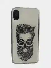 Белый чехол накладка с рисунком картинкой принтом для Iphone 11 pro max xr xs max 7 8 7+ 8 plus