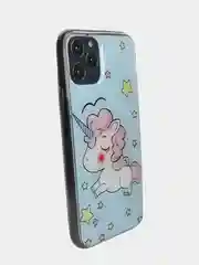 Бежевый меланж чехол накладка с рисунком картинкой принтом для Iphone 11 pro max xr xs max 7 8 7+ 8 plus