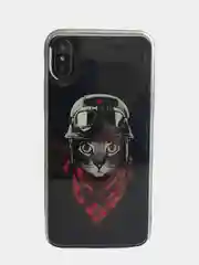 Бирюзовый чехол накладка с рисунком картинкой принтом для Iphone 11 pro max xr xs max 7 8 7+ 8 plus