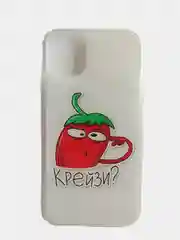 Бронзовый чехол накладка с рисунком картинкой принтом для Iphone 11 pro max xr xs max 7 8 7+ 8 plus