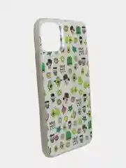 Вишнёвый чехол накладка с рисунком картинкой принтом для Iphone 11 pro max xr xs max 7 8 7+ 8 plus