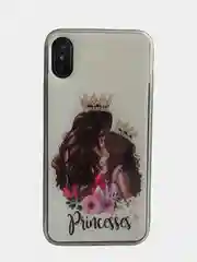 Индиго чехол накладка с рисунком картинкой принтом для Iphone 11 pro max xr xs max 7 8 7+ 8 plus