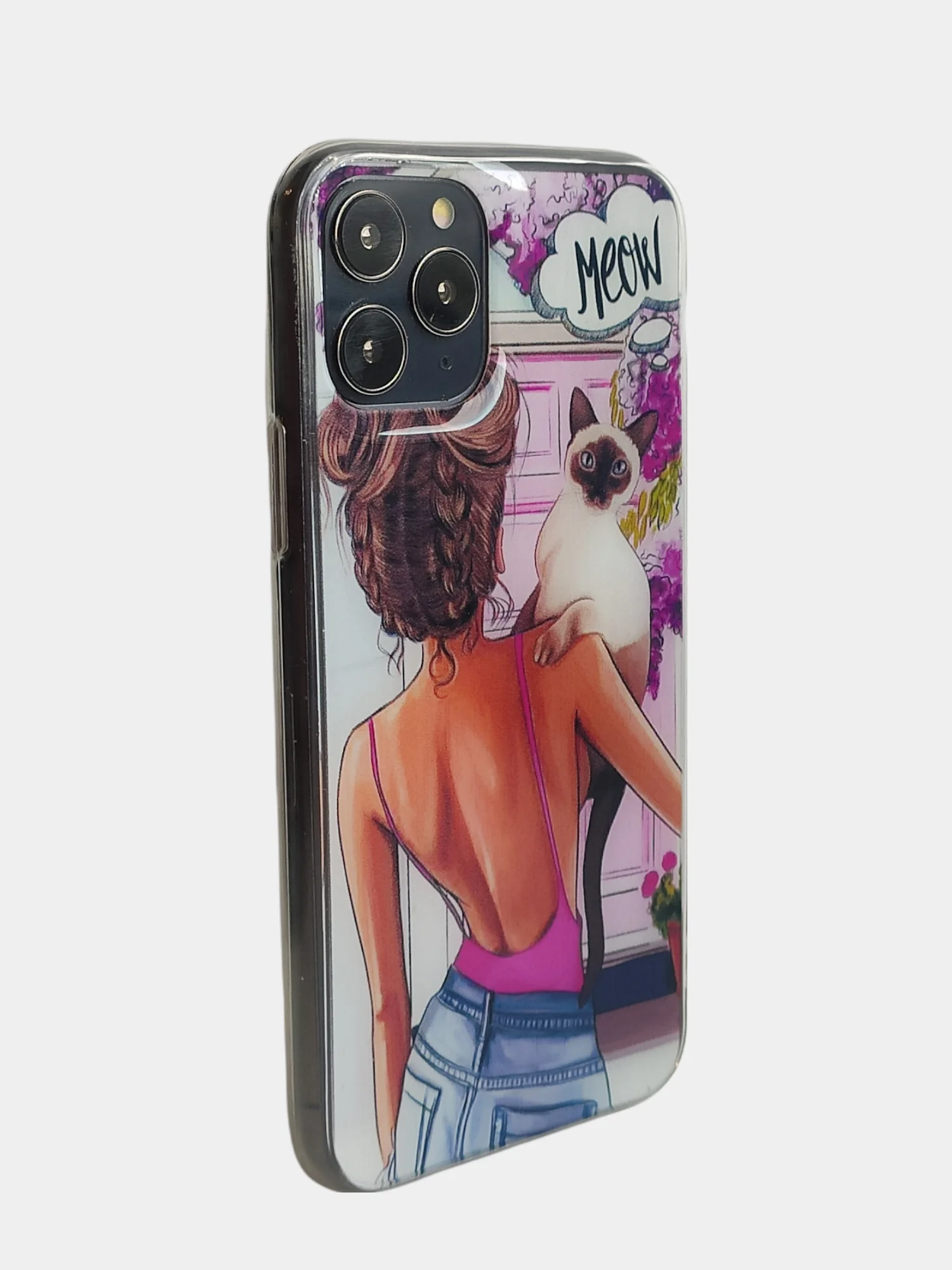 Коралловый чехол накладка с рисунком картинкой принтом для Iphone 11 pro max xr xs max 7 8 7+ 8 plus