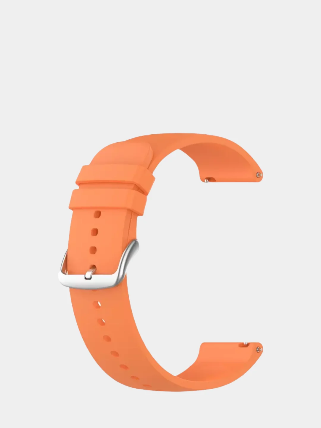 Оранжевый силиконовый ремешок для Xiaomi Amazfit Bip / GTR 42 мм / GTS/ Samsung Gear S2 / 20 / 22 мм