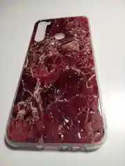 Багровый чехол  SAMSUNG A9 2018