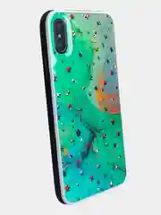 Лесной зеленый стеклянный чехол с рисунком принтом картинкой для iphone 11 pro max xs max xr 6s 7+ 8 plus