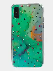 Лесной зеленый стеклянный чехол с рисунком принтом картинкой для iphone 11 pro max xs max xr 6s 7+ 8 plus