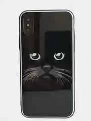 Бордовый стеклянный чехол с рисунком принтом картинкой для iphone 11 pro max xs max xr 6s 7+ 8 plus