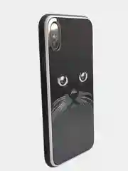 Бордовый стеклянный чехол с рисунком принтом картинкой для iphone 11 pro max xs max xr 6s 7+ 8 plus