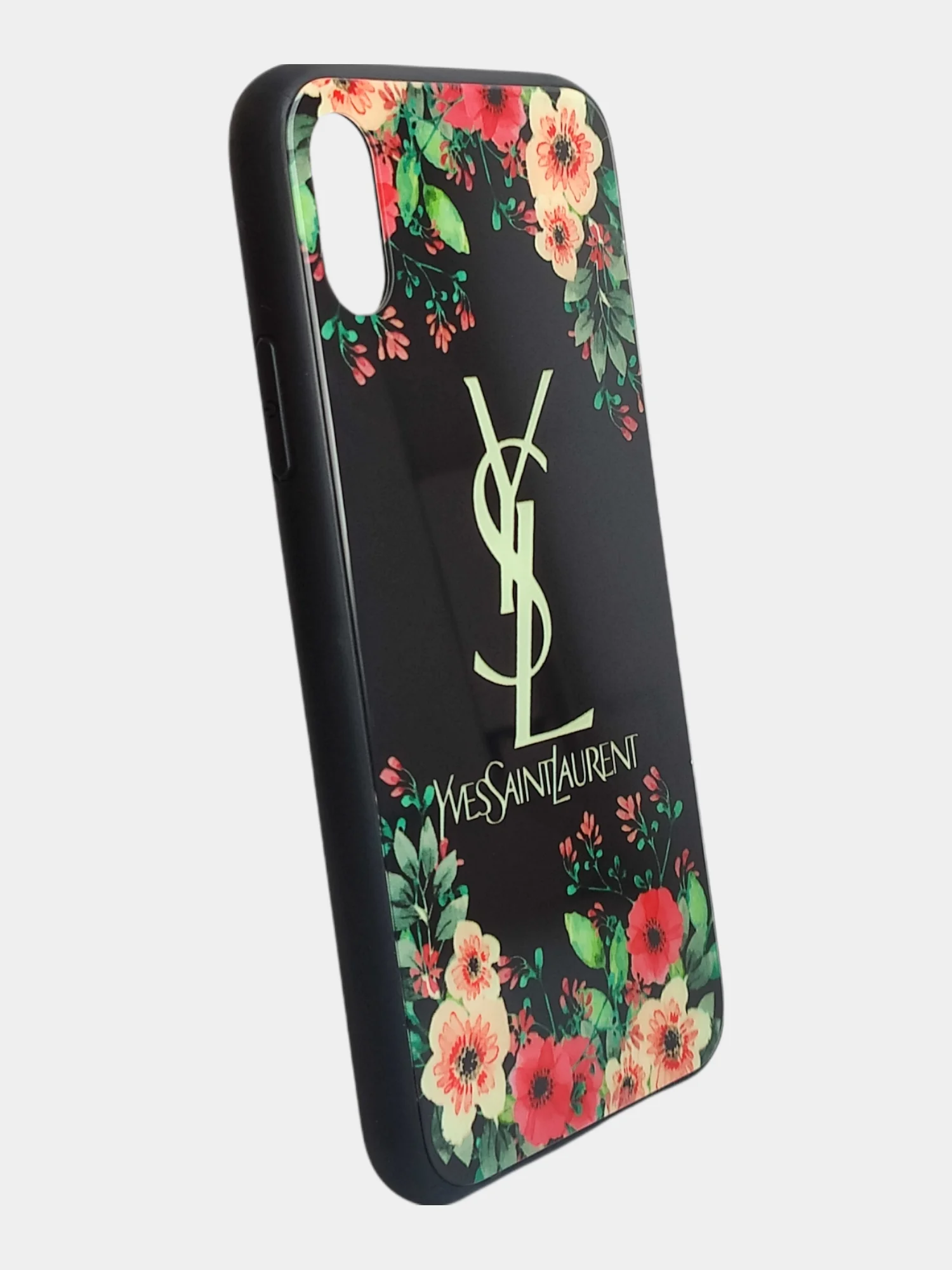 Красный стеклянный чехол с рисунком принтом картинкой для iphone 11 pro max xs max xr 6s 7+ 8 plus