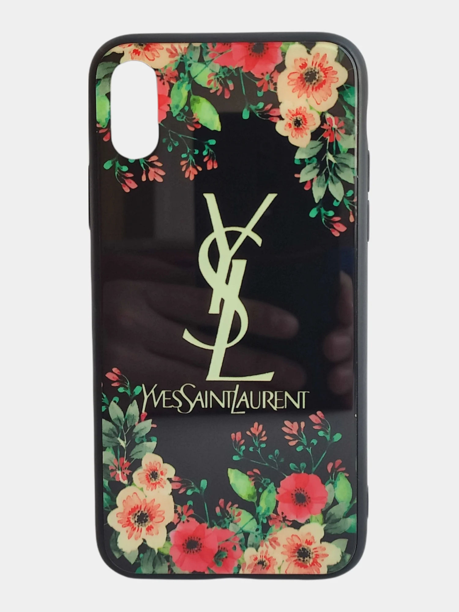 Красный стеклянный чехол с рисунком принтом картинкой для iphone 11 pro max xs max xr 6s 7+ 8 plus