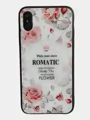 Коричневый стеклянный чехол с рисунком принтом картинкой для iphone 11 pro max xs max xr 6s 7+ 8 plus