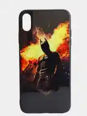 Кораллово-розовый стеклянный чехол с рисунком принтом картинкой для iphone 11 pro max xs max xr 6s 7+ 8 plus