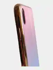 Аметистовый стеклянный чехол с рисунком принтом картинкой для iphone 11 pro max xs max xr 6s 7+ 8 plus