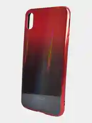 Багровый стеклянный чехол с рисунком принтом картинкой для iphone 11 pro max xs max xr 6s 7+ 8 plus