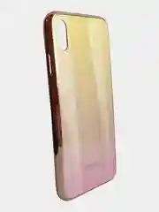 Бронзовый стеклянный чехол с рисунком принтом картинкой для iphone 11 pro max xs max xr 6s 7+ 8 plus