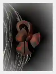Коричневый заколка-краб для волос. Краб для волос. Зажим для волос. Заколка 9см