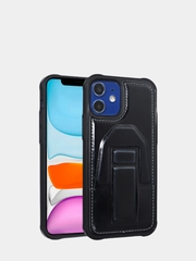 Чехол кожаный для iPhone 11 / 12 / 12 Pro / 13 / 13 Pro / 13 Pro Max айфон про макс магнит