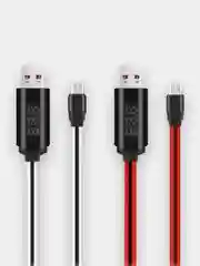 Кабель Hoco U29, Type-C, Micro USB, Lishtning, с дисплеем
