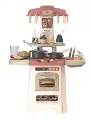 Детская игровая кухня Mini Chef Funky Toys, бежевая, 29 предметов, 45*21,5*62 см FT88358
