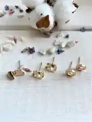 Желтый женские Серьги кольца/ подвески/гвоздики