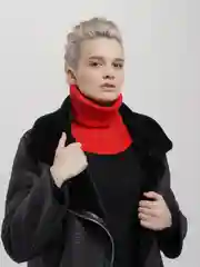 Конфетный шарф-труба