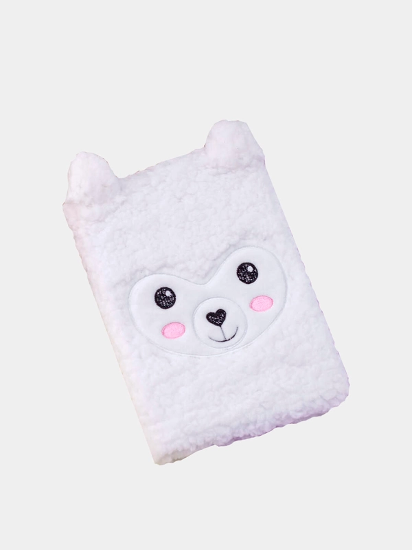 Блокнот плюшевый "Cute lama"