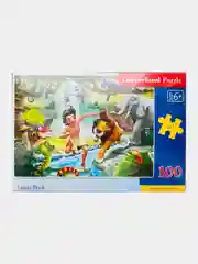 Зеленый пазлы/ ПАЗЛЫ ДЛЯ ДЕТЕЙ/НАСТОЛЬНАЯ ИГРА