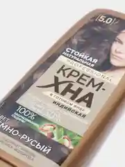 Крем-хна Индийская в готовом виде серии "PROFESSIONAL" цвет Темно-русый, 140мл
