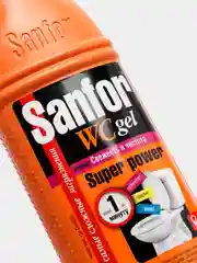 Средство чистящее для унитаза "SANFOR" WC gel super power", 750 г