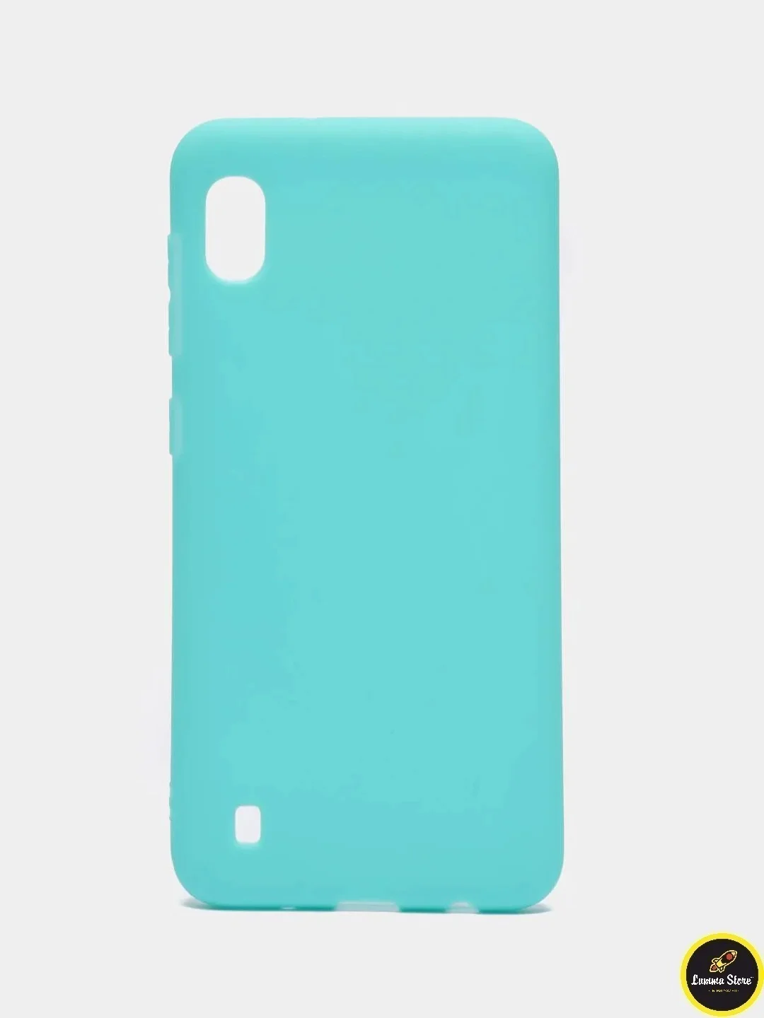 Бирюзовый защитный силиконовый чехол Silikone Cover для Samsung A40