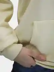 Бежевый худи "Забавное Авокадо"