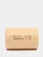 Аккумулятор Ni-Cd 4/5SC 1500 mAh 1.2V, картонная оболочка, фактически 1300 mАh