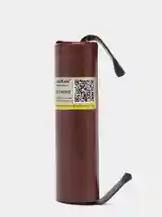 Аккумулятор литий-ионный 18650 Liitokala HG2 3000mah (факт. 3000mah 20A) с лепестками