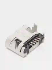 20 штук Гнездо micro-USB 5 контактов (нижнее крепление, 2 крепежа в плату 7.2мм)