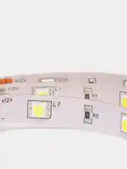 Светодиодная лента 5050 30св/м 12V незащищенная белая 7.2Вт/м (отрезок 1 метр)
