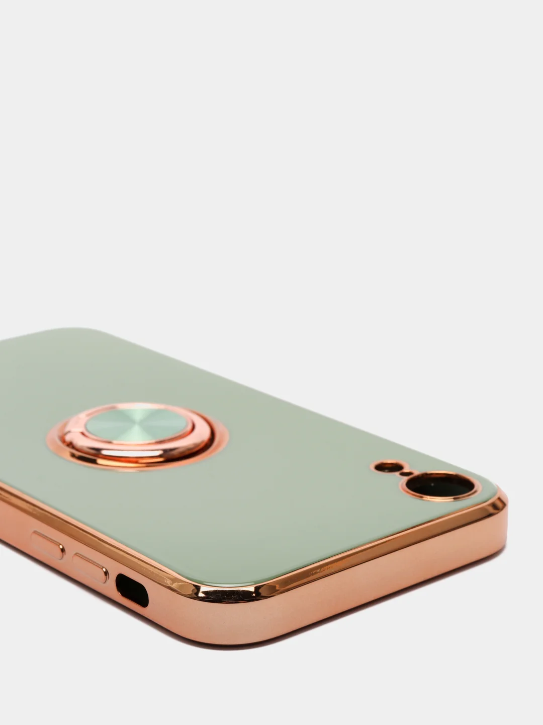 Мятный чехол для Apple iPhone с кольцом для 6/6S/ 7/8 plus/11/11pro/ XR/XS/SE/ 12/12 Pro Max