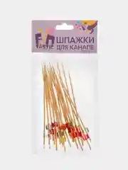 Шпажки для канапе "Жемчужины и Кристаллы", 24 штуки
