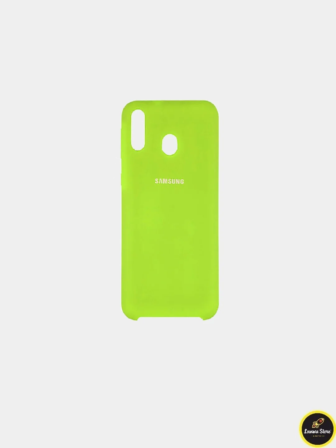 Салатовый защитный силиконовый чехол Silikone Cover для Samsung A40