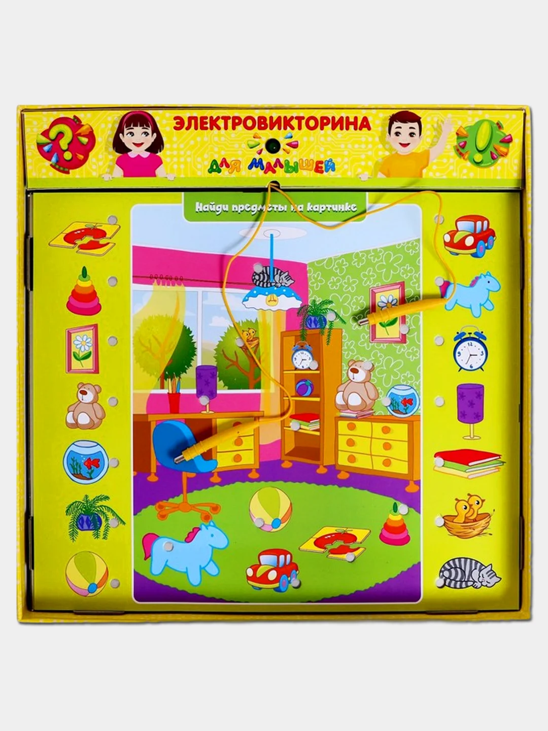 Настольная игра элетровикторина развивающая игра для детей