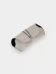 Серый футляр для очков