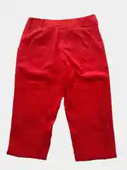 Алый брюки женские хлопчатобумажные цветные