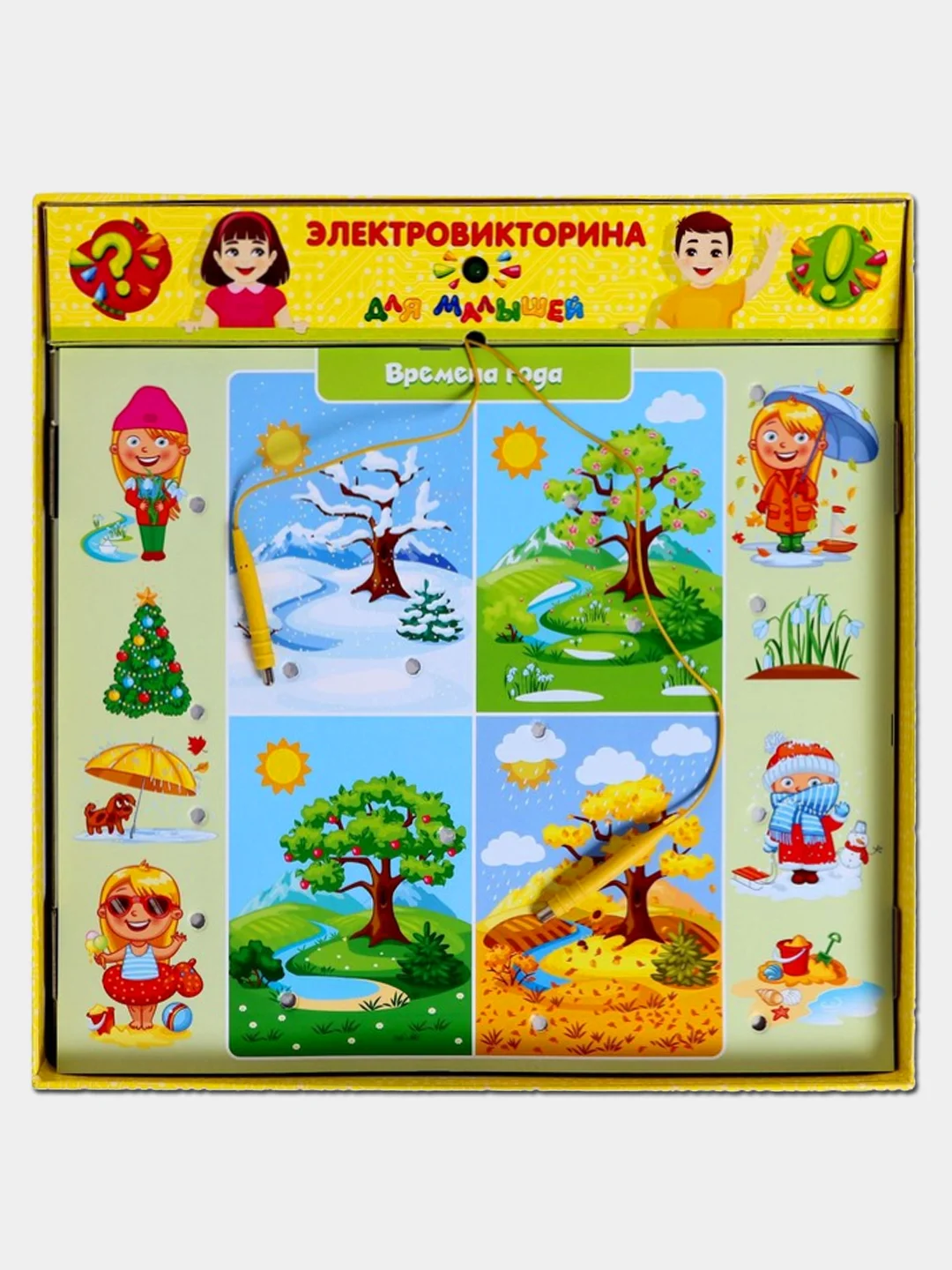Настольная игра элетровикторина развивающая игра для детей