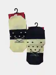 Носки женские, с рисунком "Кошка"