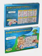 Настольная игра элетровикторина развивающая игра для детей