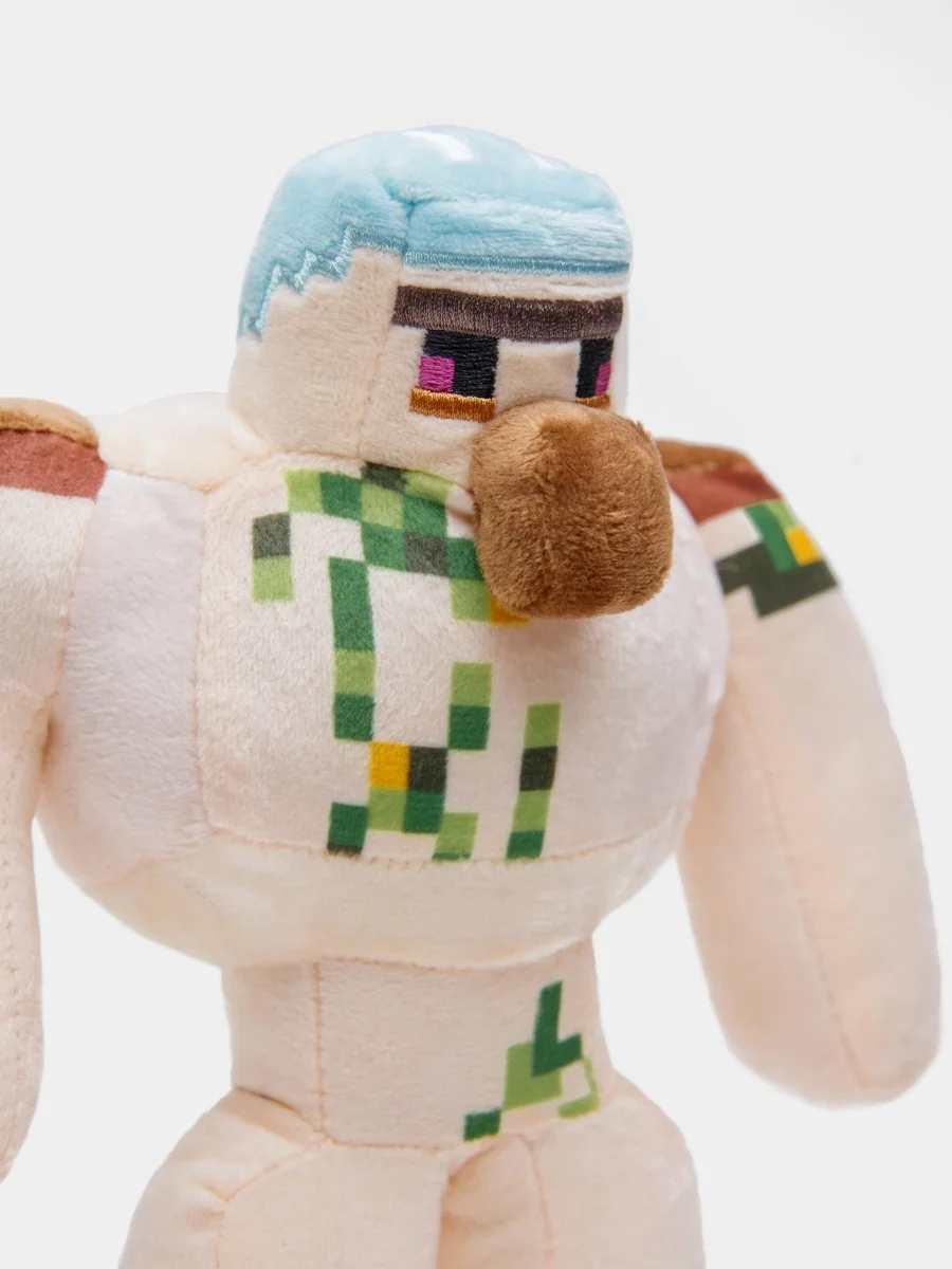 Бежевый мягкая игрушка персонажи Minecraft (Майнкрафт) плюшевый Крипер, Паук, Скелет, Странник др