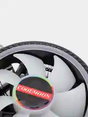 Кулер для охлаждения процессора светодиодный RGB универсальный