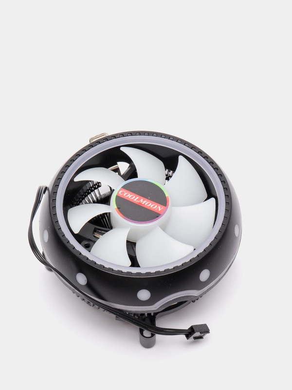 Кулер для охлаждения процессора светодиодный RGB универсальный